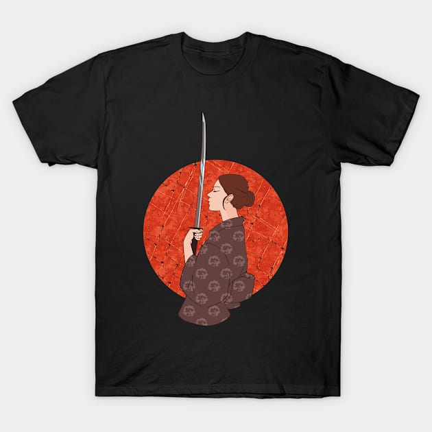 Samurai-ette T-Shirt by gdimido